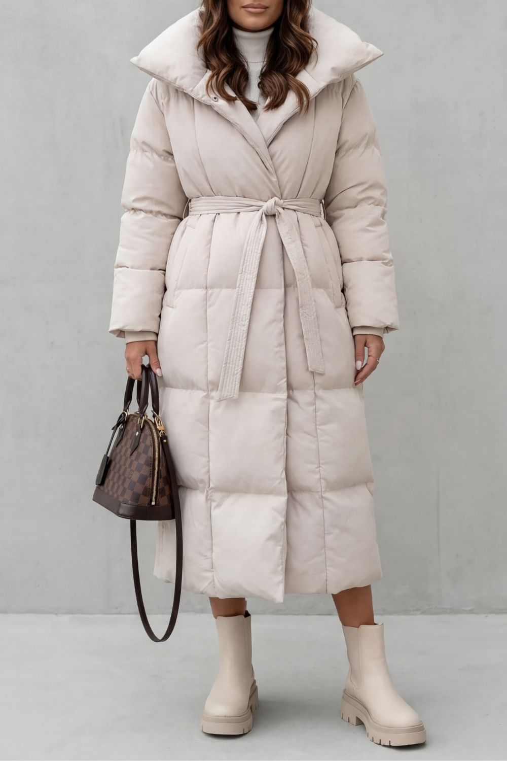Frescetta – Belted silhouette – Long padded puffer coat-10469890031959-ZARA MAE LONDON