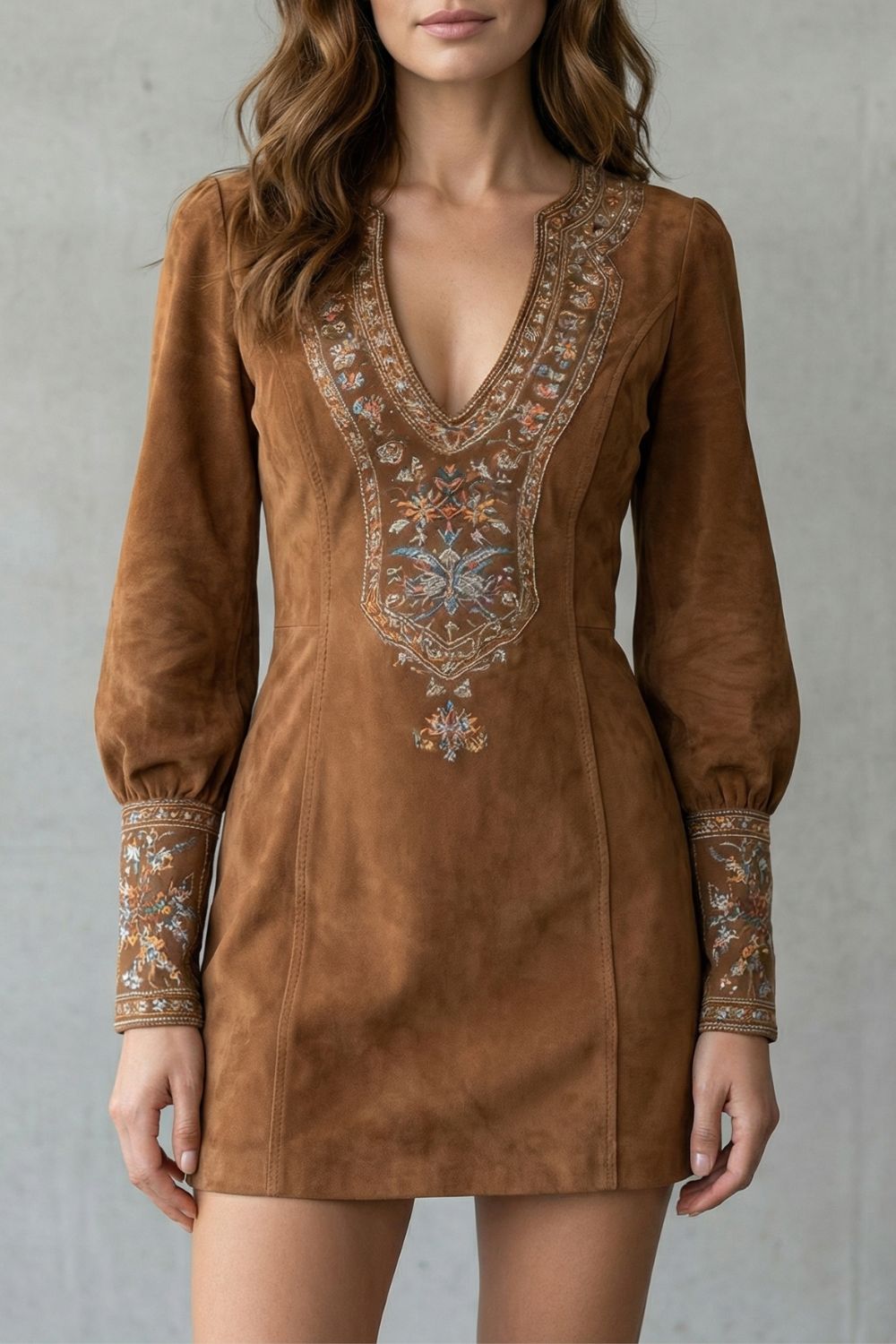 Eliranne – Embroidered detail – Boho mini dress-10452947108183-ZARA MAE LONDON