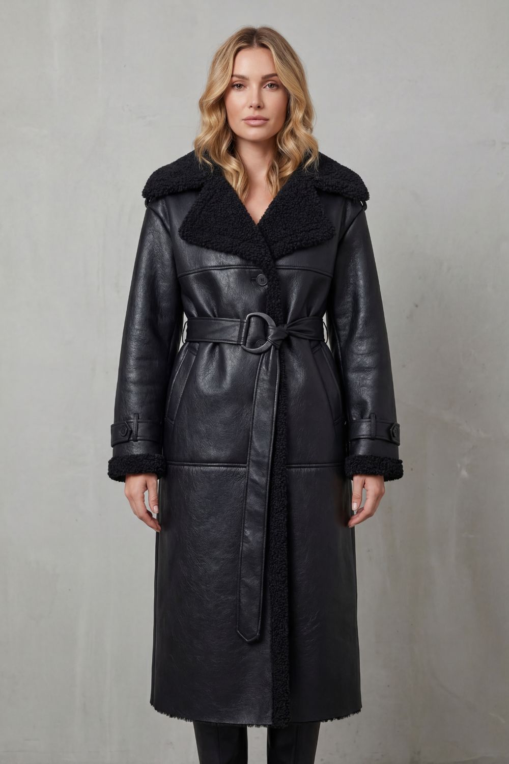 Ravienne – Oversized belted warmth – Shearling coat-10475327553879-ZARA MAE LONDON