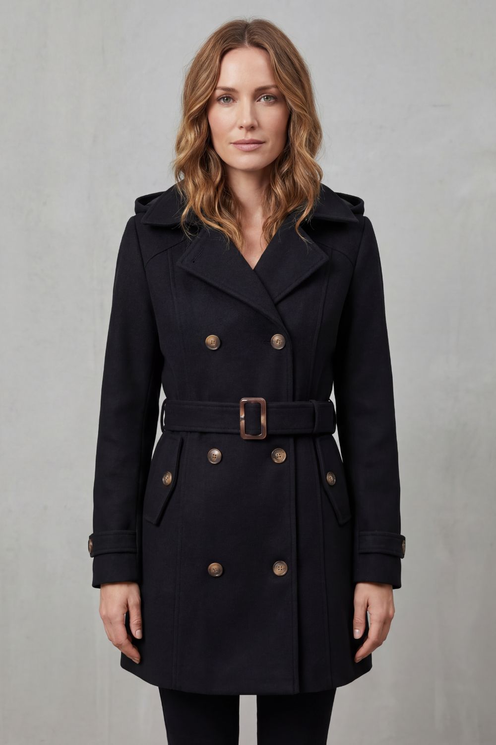 Solivane – Tailored elegance – Hooded trench coat-10472590967127-ZARA MAE LONDON
