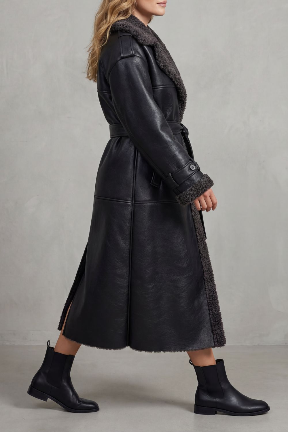 Ravienne – Oversized belted warmth – Shearling coat-10475327553879-ZARA MAE LONDON