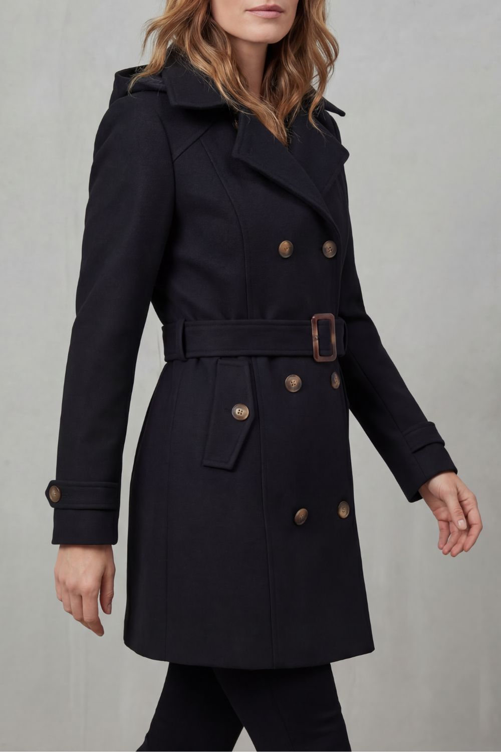 Solivane – Tailored elegance – Hooded trench coat-10472590967127-ZARA MAE LONDON