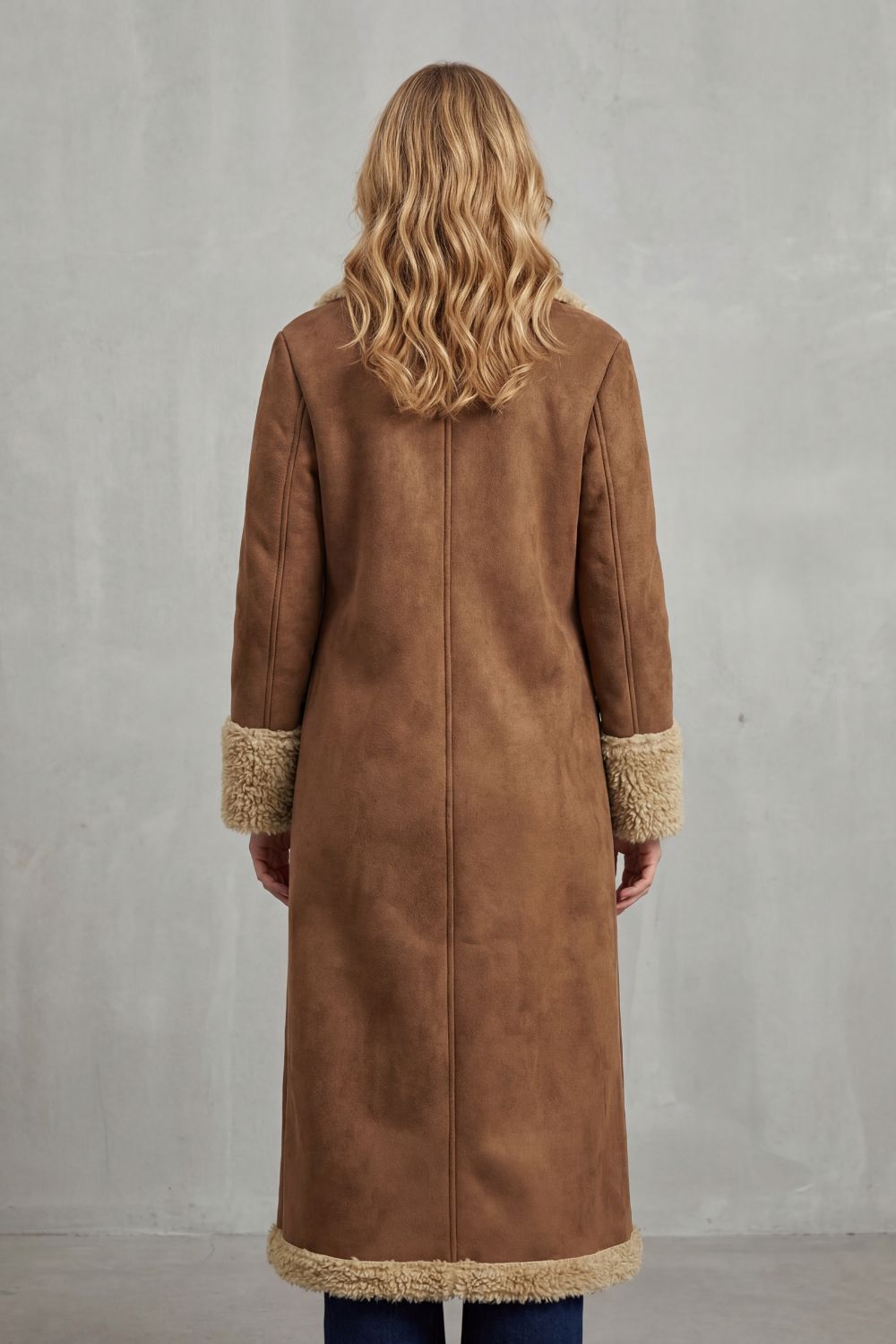 Selvion – Shearling-lined silhouette – Long winter coat-10487167877463-ZARA MAE LONDON