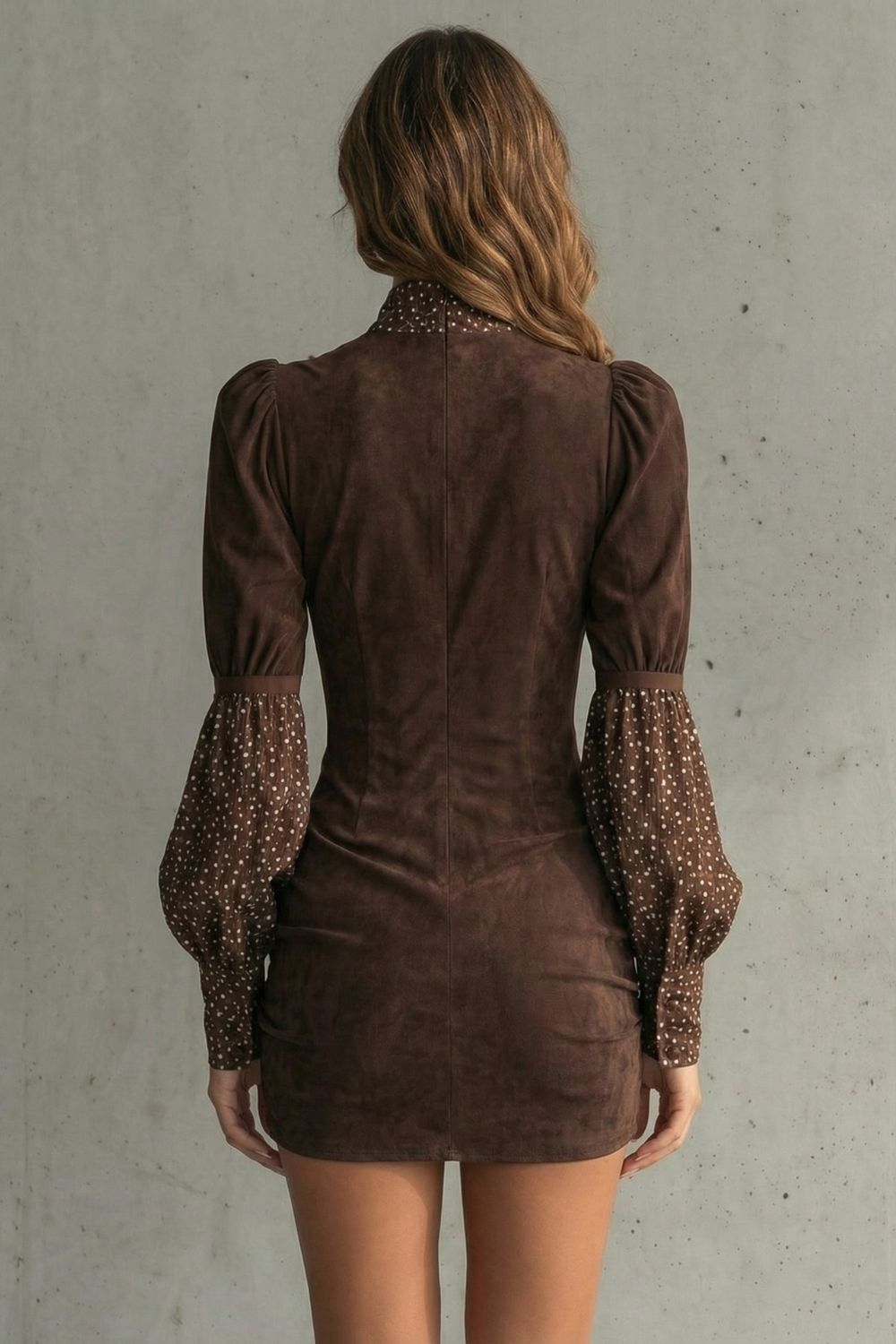 Serelinne – Vintage puff sleeve – Mini dress-10454207201623-ZARA MAE LONDON