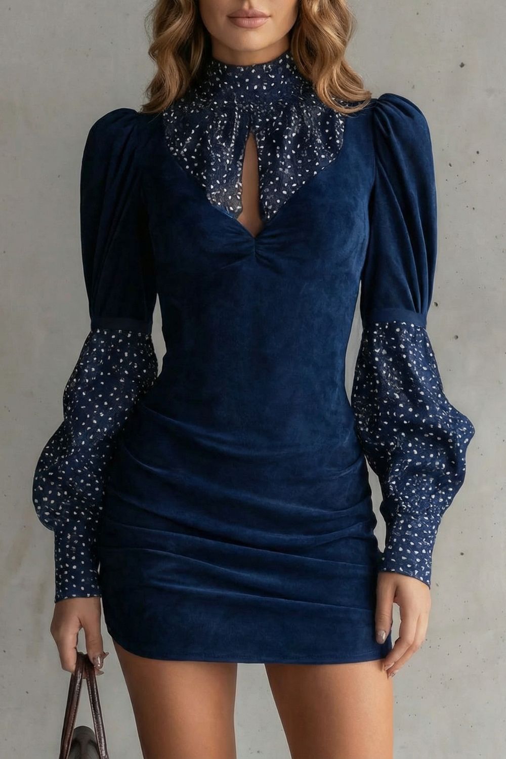 Serelinne – Vintage puff sleeve – Mini dress-10454207201623-ZARA MAE LONDON