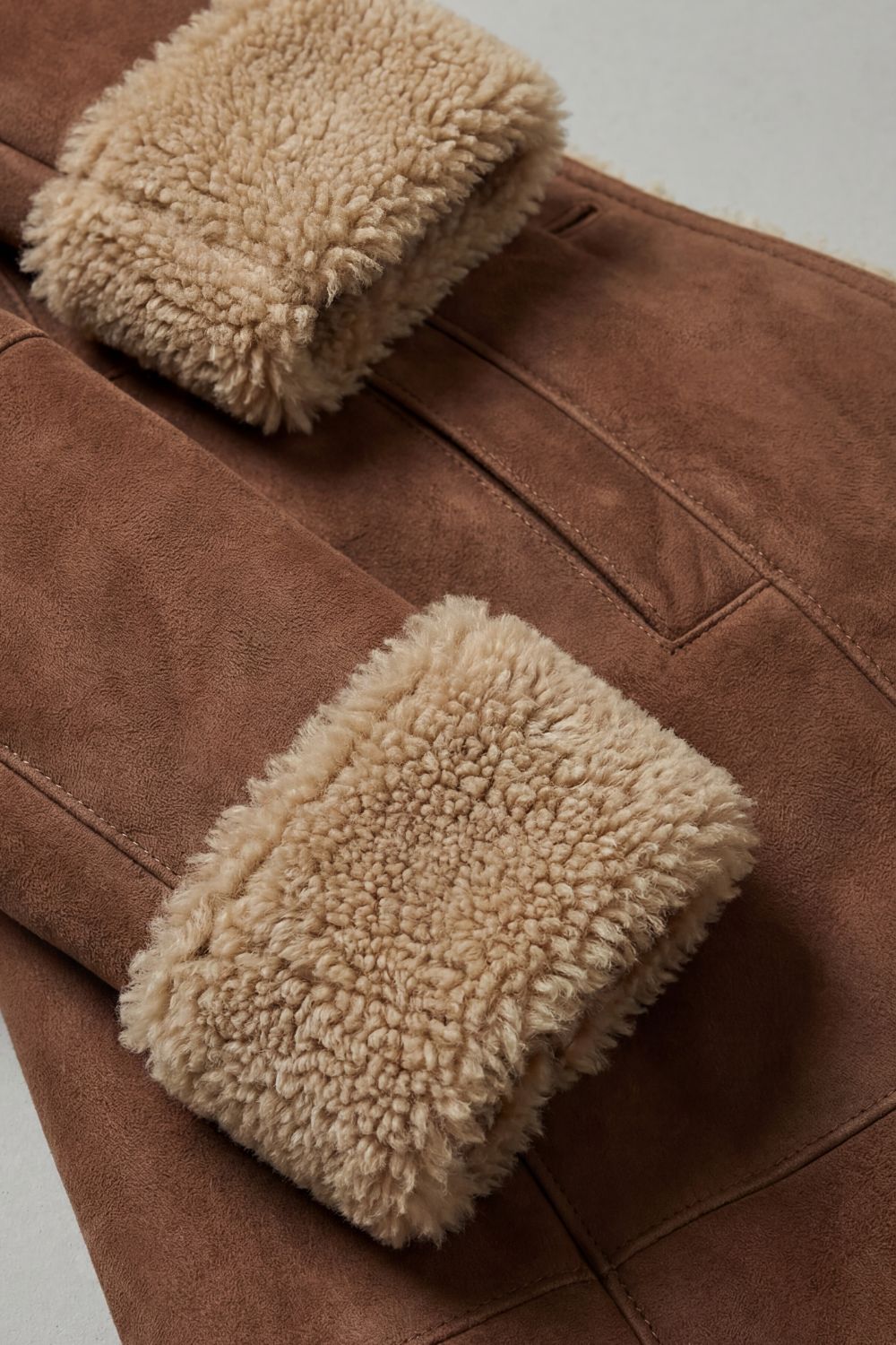 Selvion – Shearling-lined silhouette – Long winter coat-10487167877463-ZARA MAE LONDON