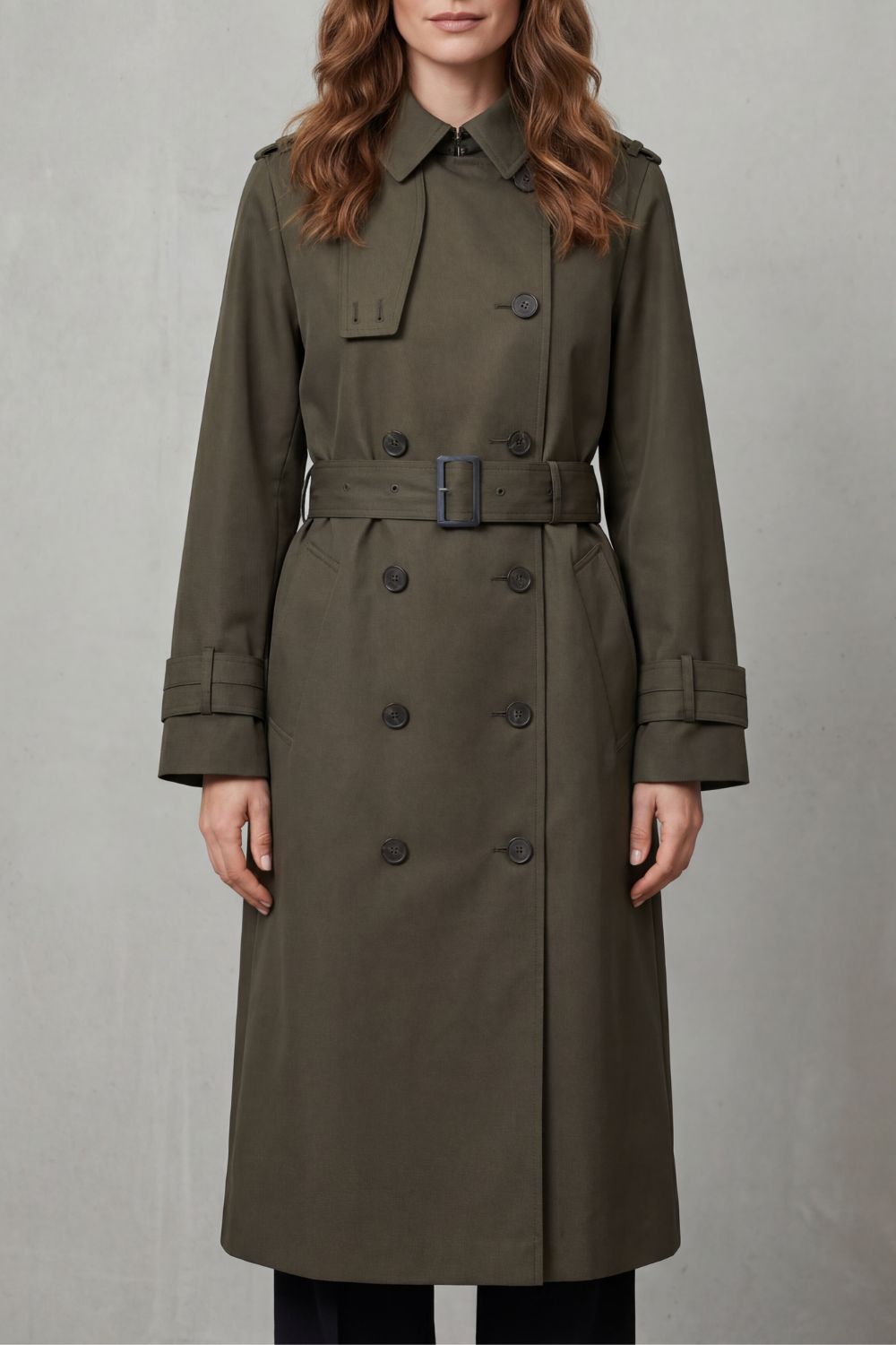 Sorellia – Classic cut – Double-breasted trench coat-10472591393111-ZARA MAE LONDON