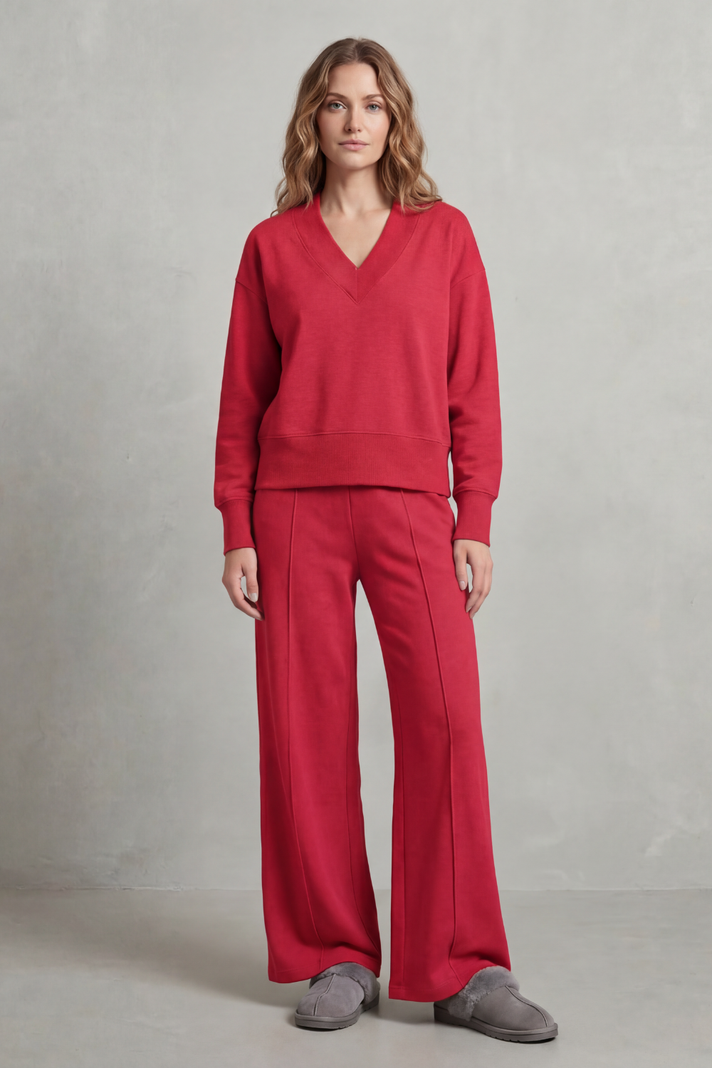 Allia – Relaxed fit – Wide-leg lounge set-10490755547479-ZARA MAE LONDON