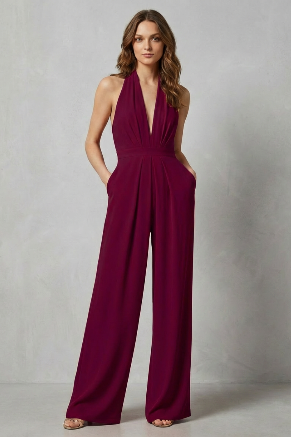 Aurora – Backless Halter Jumpsuit – Bold Summer Glamour-10494058430807-ZARA MAE LONDON