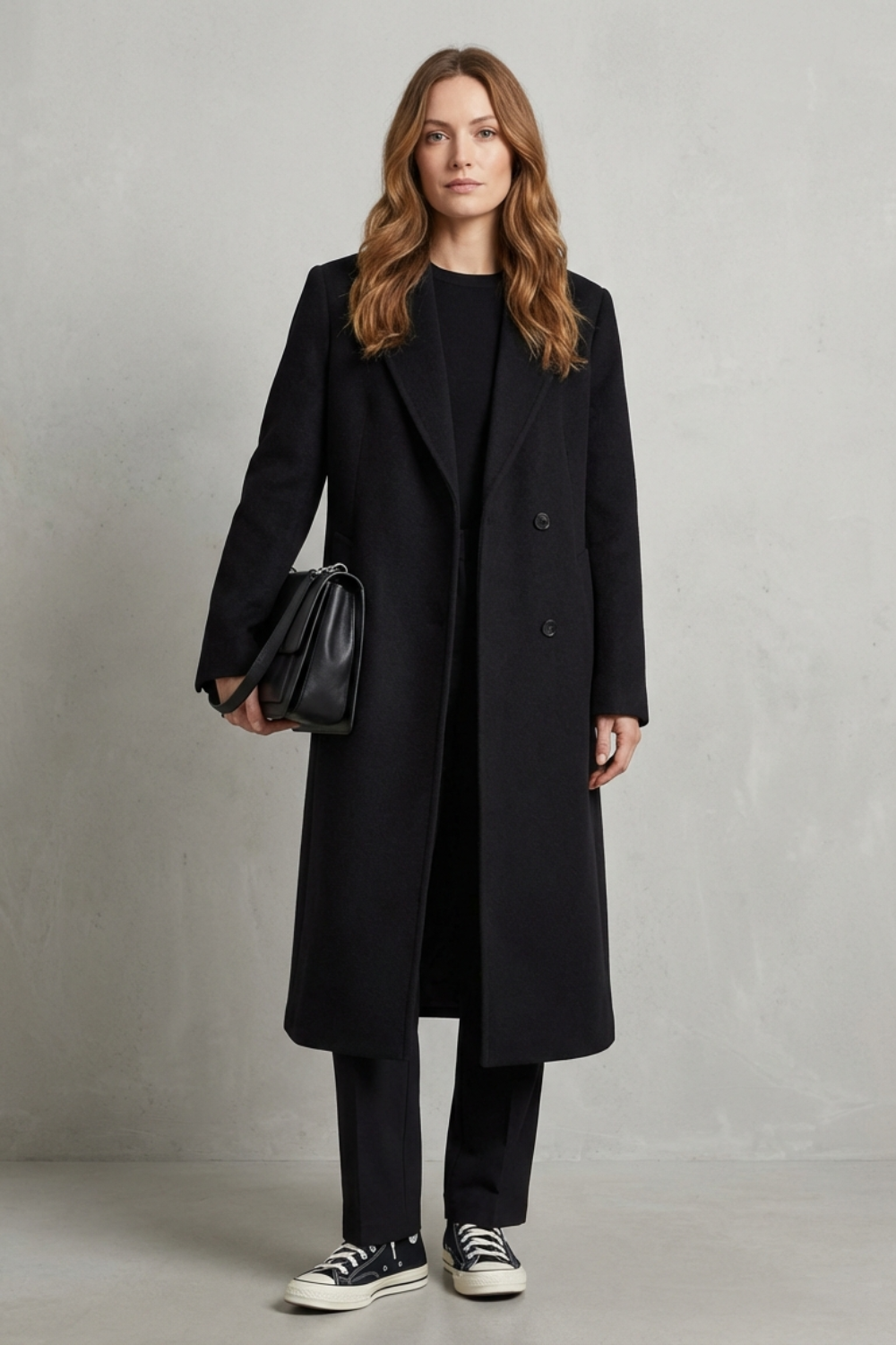 Avenza – Herringbone weave – Hepburn wool overcoat-10494041555287-ZARA MAE LONDON