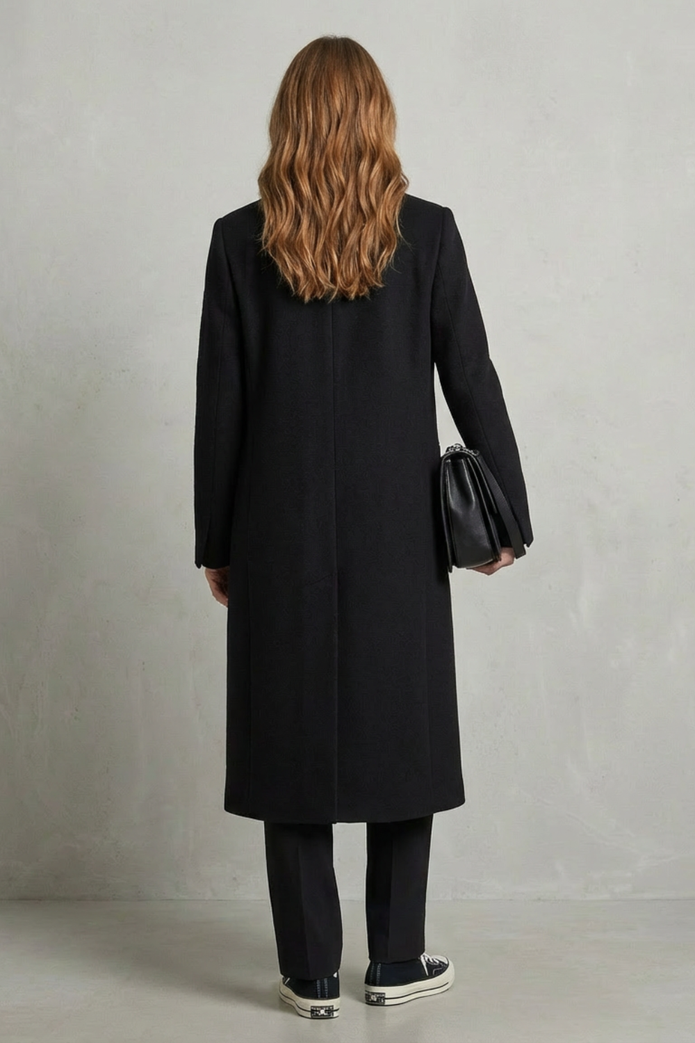 Avenza – Herringbone weave – Hepburn wool overcoat-10494041555287-ZARA MAE LONDON