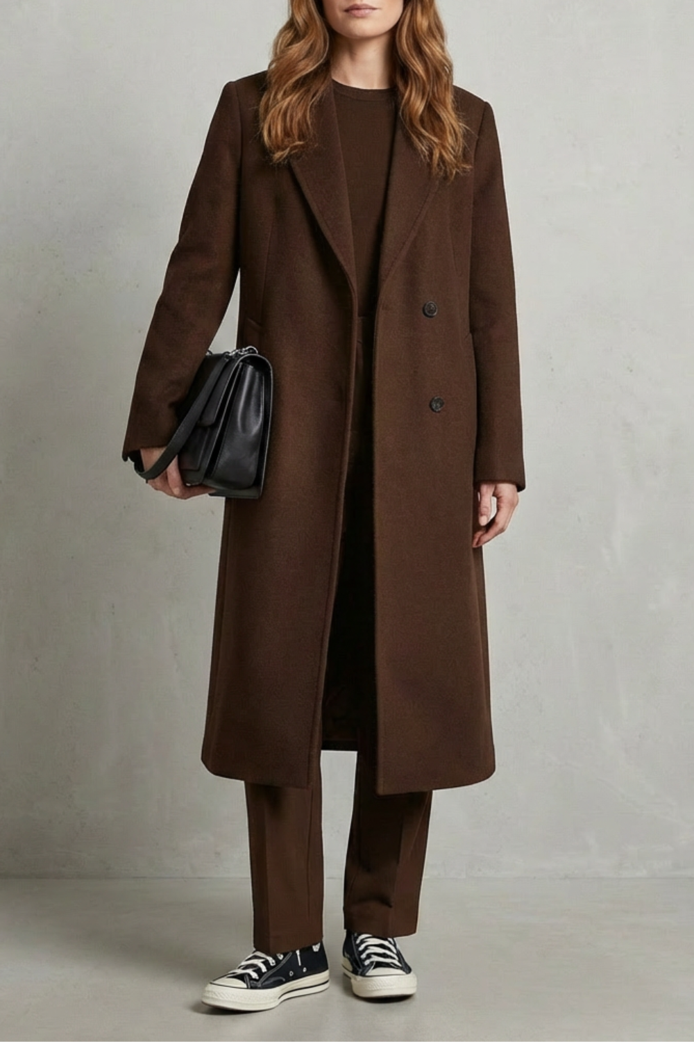 Avenza – Herringbone weave – Hepburn wool overcoat-10494041555287-ZARA MAE LONDON