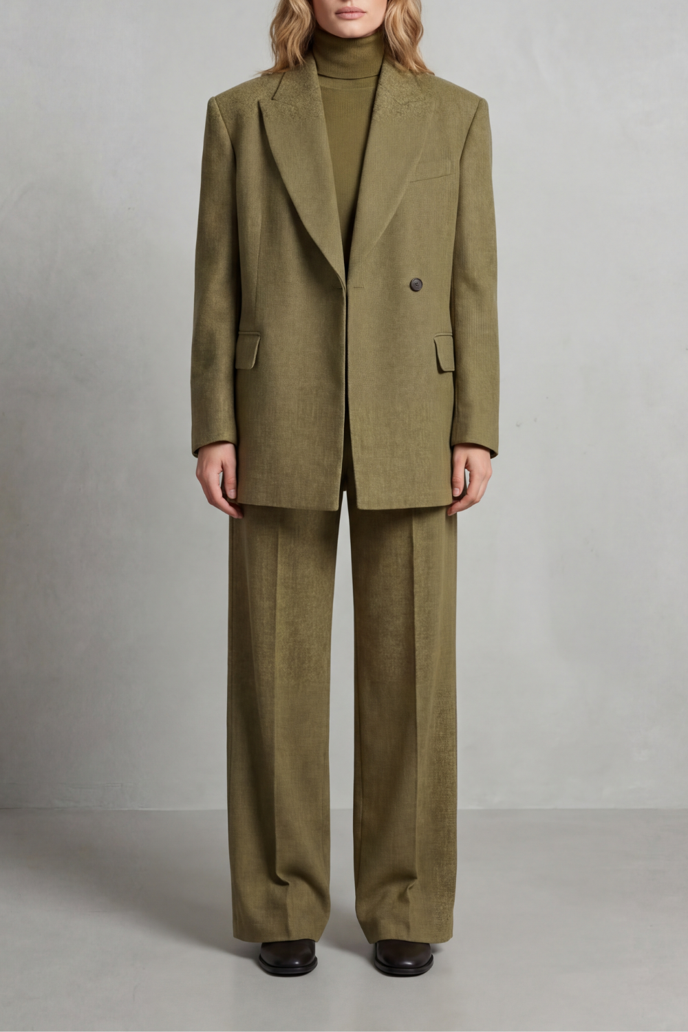 Brenda – Timeless Tailored Set – Structured Blazer & Wide-Leg Trouser-10490774880599-ZARA MAE LONDON