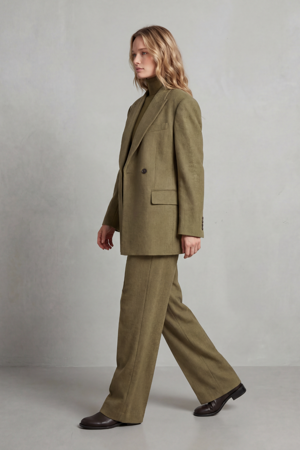 Brenda – Timeless Tailored Set – Structured Blazer & Wide-Leg Trouser-10490774880599-ZARA MAE LONDON