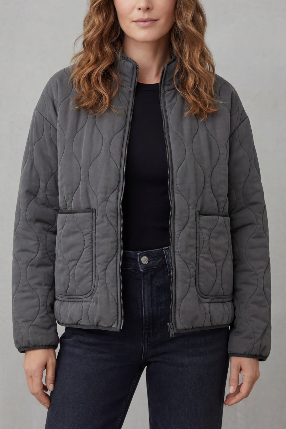 Cavelline – Quilted silhouette – Puffer jacket-10469897175383-ZARA MAE LONDON