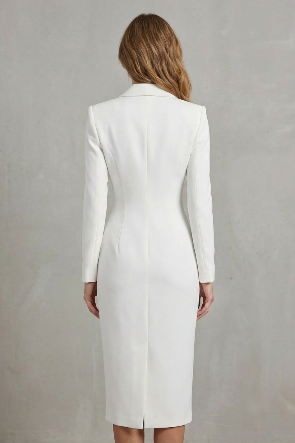 Celeste – Double-Breasted Blazer Dress – Executive Elegance for Power Dressing-10494058332503-ZARA MAE LONDON