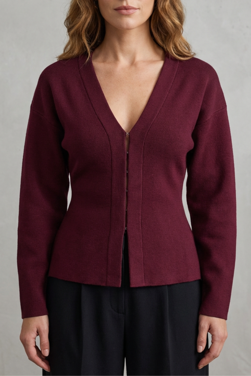 Clarette – Effortless Charm – Knitted Slim Jacket & Skirt Set-10508122095959-ZARA MAE LONDON