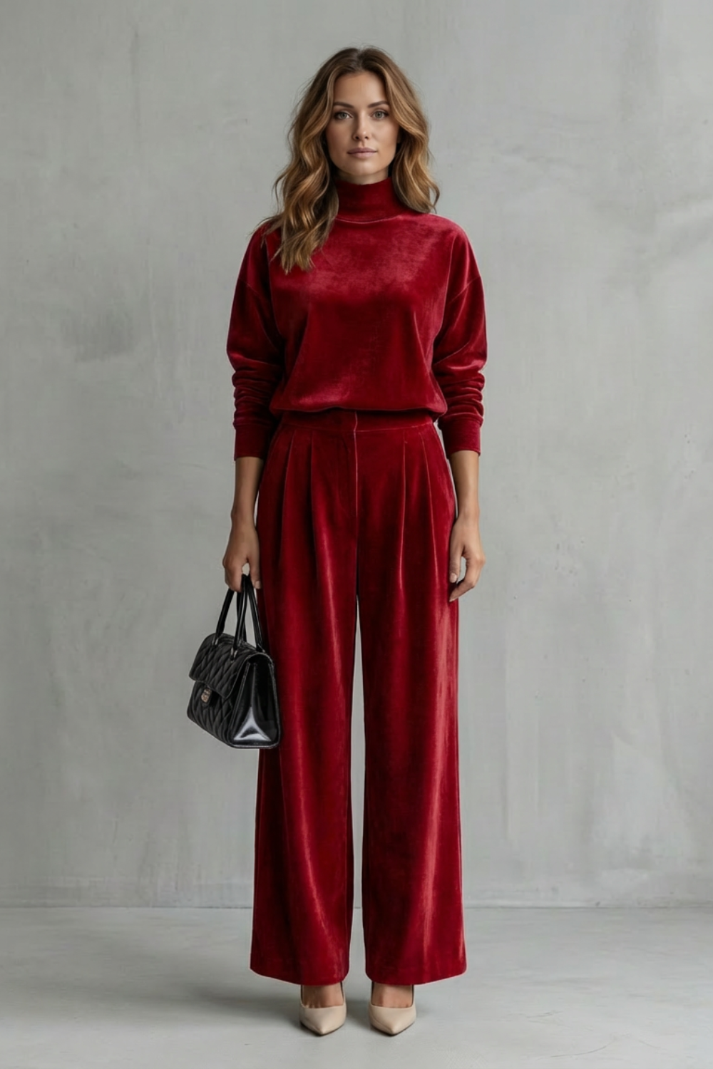 Élianne – Luxe Velour Elegance – Two-Piece Lounge Set-10508113215831-ZARA MAE LONDON