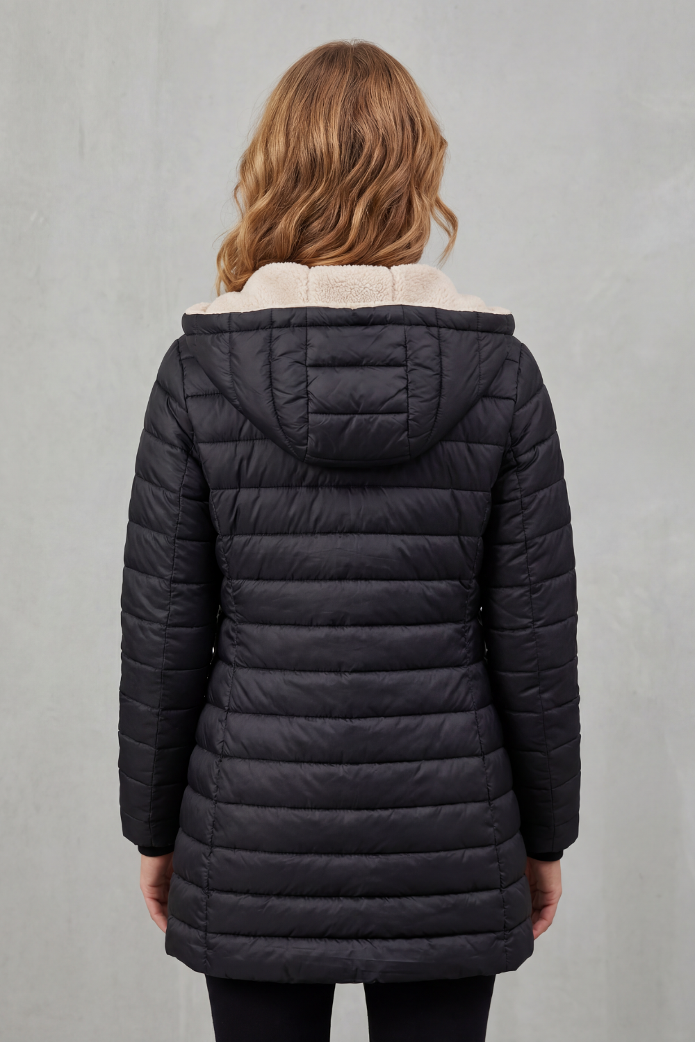 Ellavue – Sherpa lined comfort – Hooded puffer jacket-10469896749399-ZARA MAE LONDON