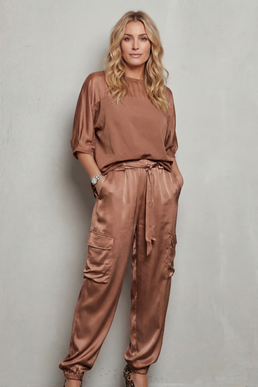 Finley – Silky Cargo - Lounge Set-10490775175511-ZARA MAE LONDON