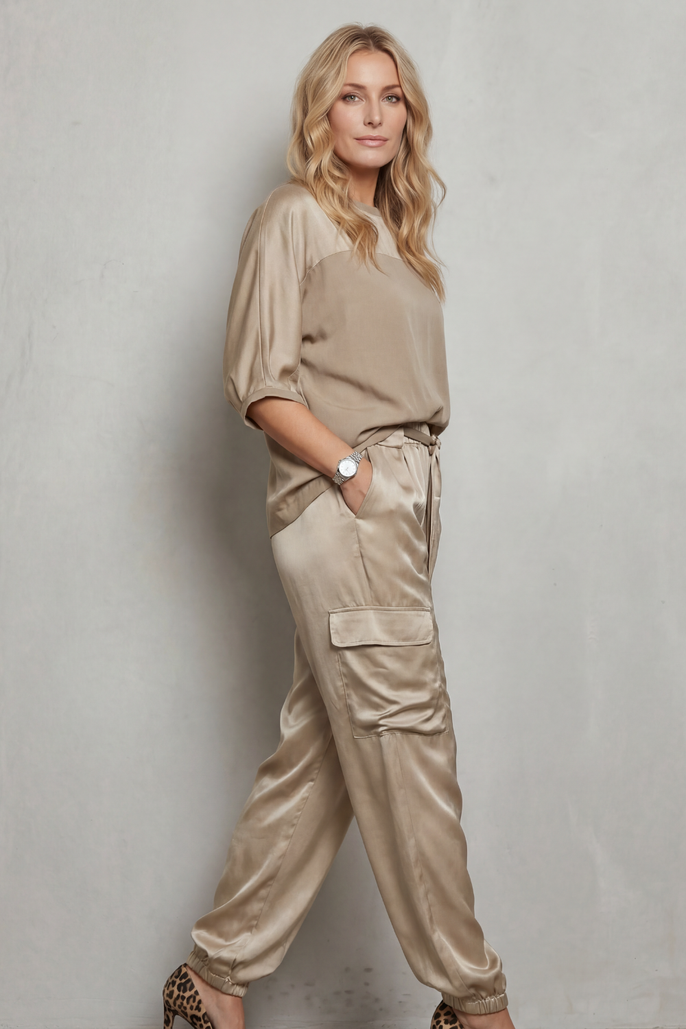 Finley – Silky Cargo - Lounge Set-10490775175511-ZARA MAE LONDON