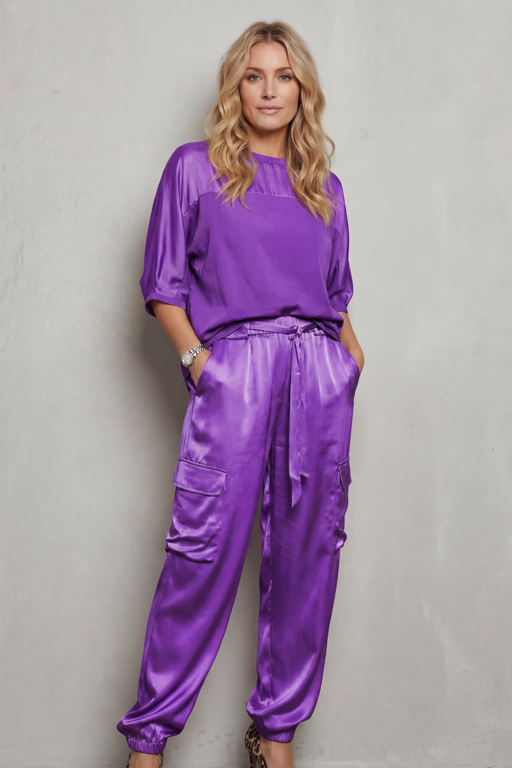 Finley – Silky Cargo - Lounge Set-10490775175511-ZARA MAE LONDON