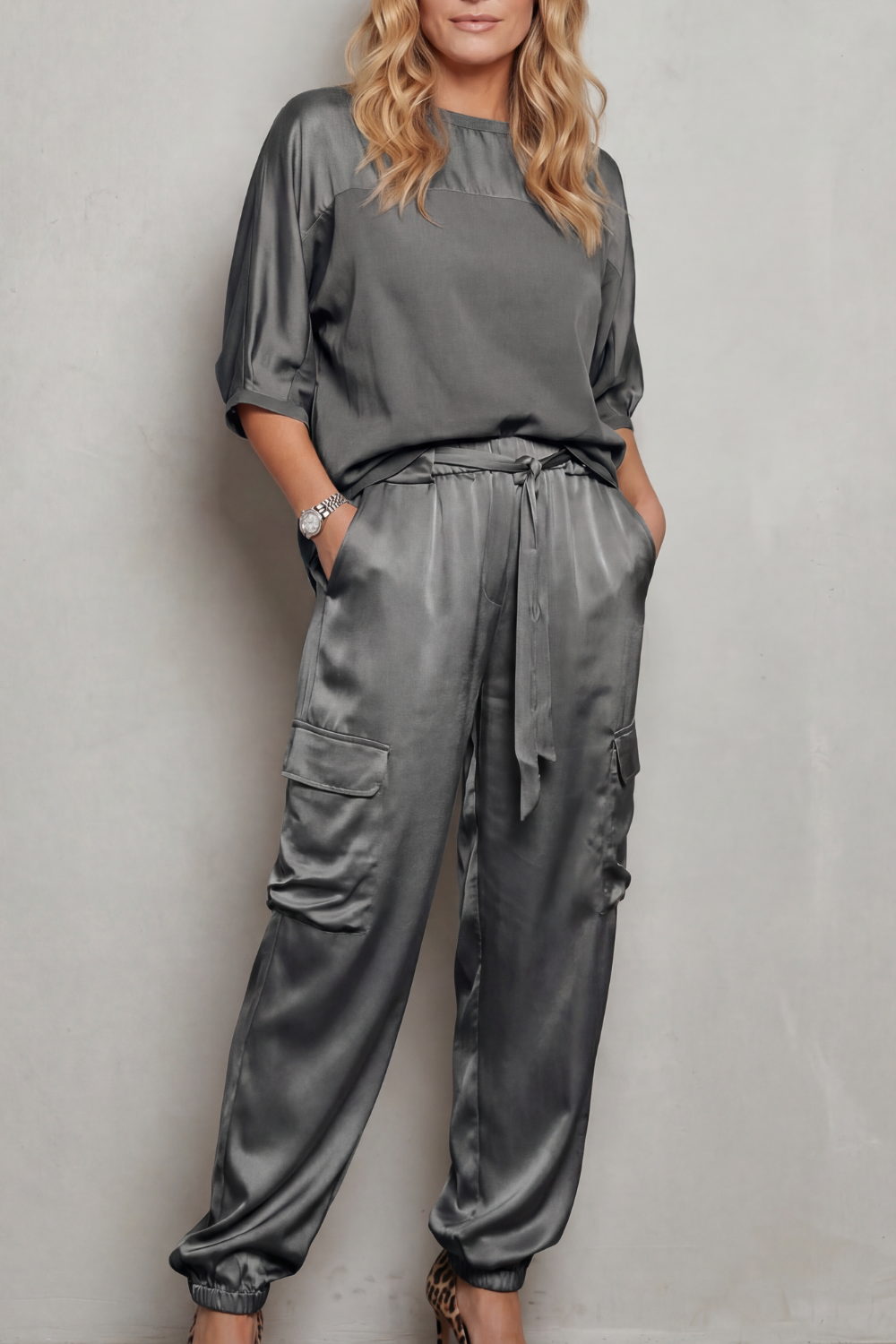 Finley – Silky Cargo - Lounge Set-10490775175511-ZARA MAE LONDON