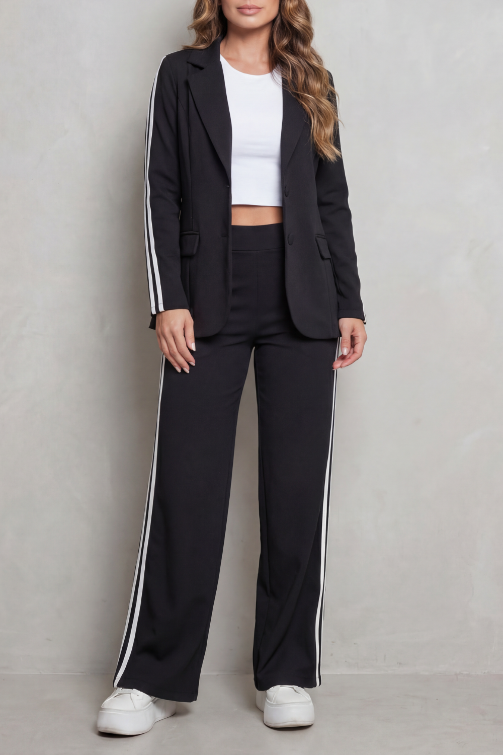 Ishie – Stripe detail – Sporty elegance set-10490768785751-ZARA MAE LONDON
