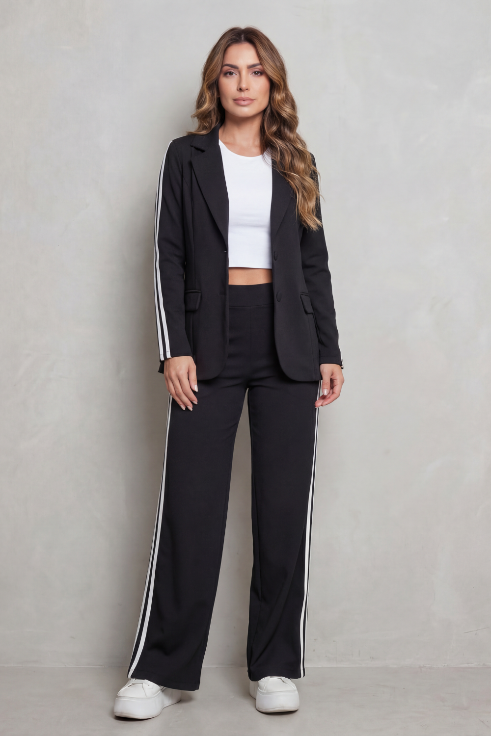 Ishie – Stripe detail – Sporty elegance set-10490768785751-ZARA MAE LONDON