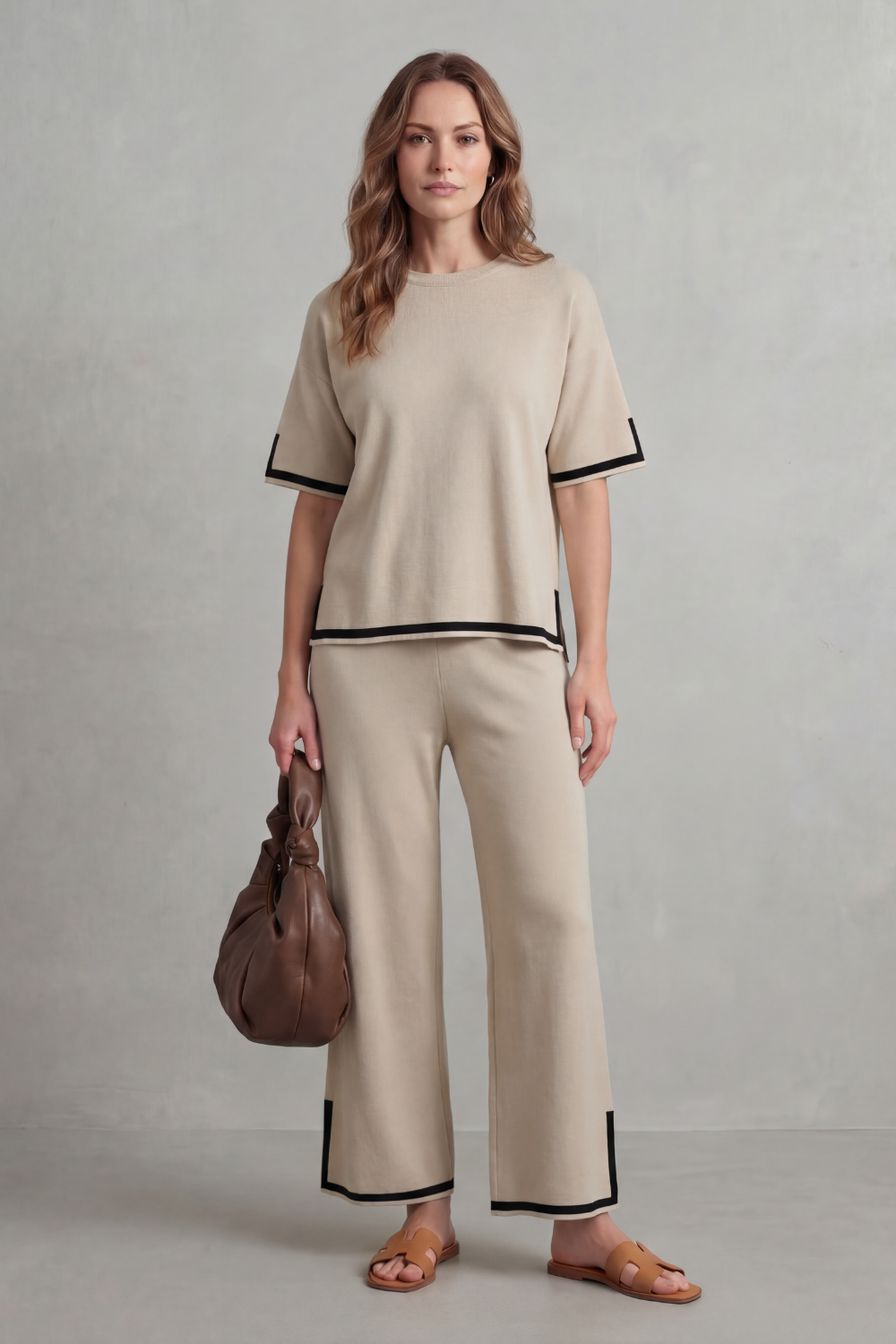 Jeah – Chic Contrast Trim – Lounge Set-10490774651223-ZARA MAE LONDON