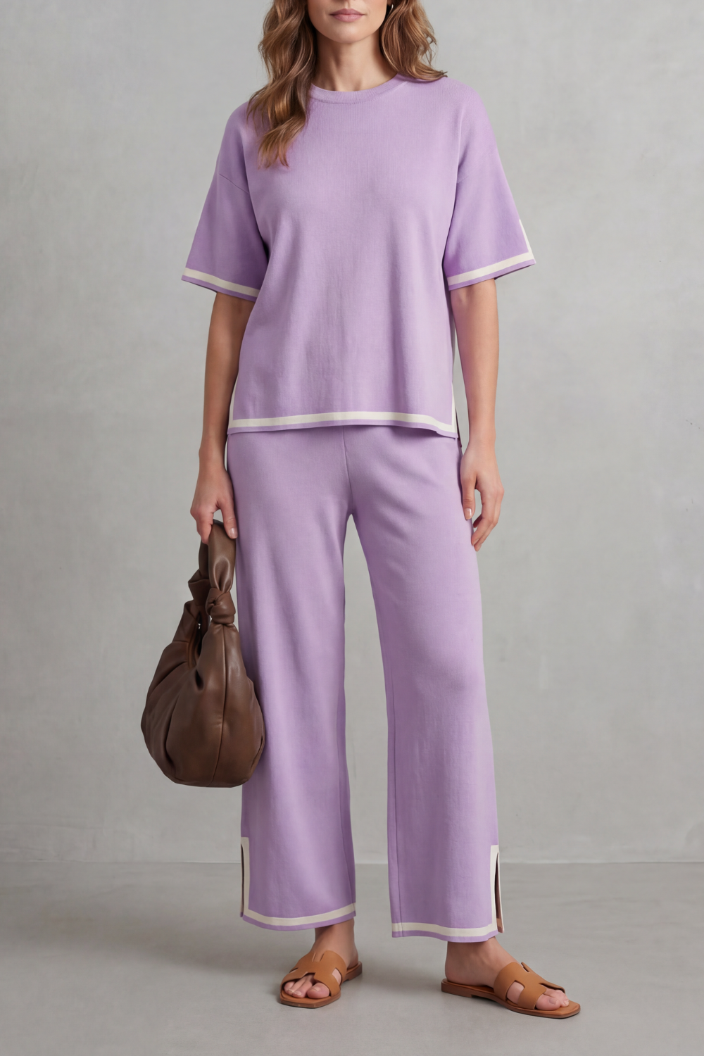 Jeah – Chic Contrast Trim – Lounge Set-10490774651223-ZARA MAE LONDON