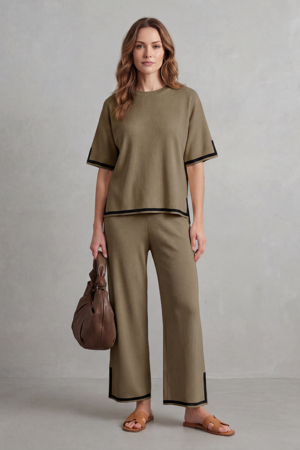 Jeah – Chic Contrast Trim – Lounge Set-10490774651223-ZARA MAE LONDON