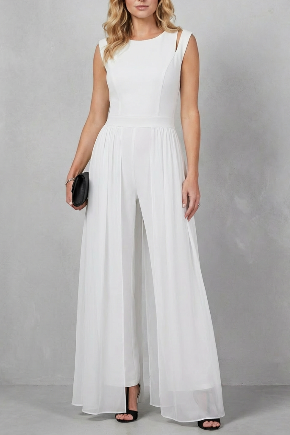 Maelira – Sheer panel cutout – Evening jumpsuit-10510486602071-ZARA MAE LONDON