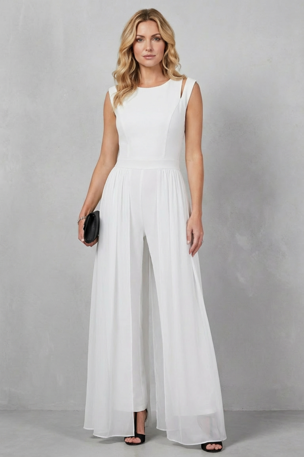 Maelira – Sheer panel cutout – Evening jumpsuit-10510486602071-ZARA MAE LONDON