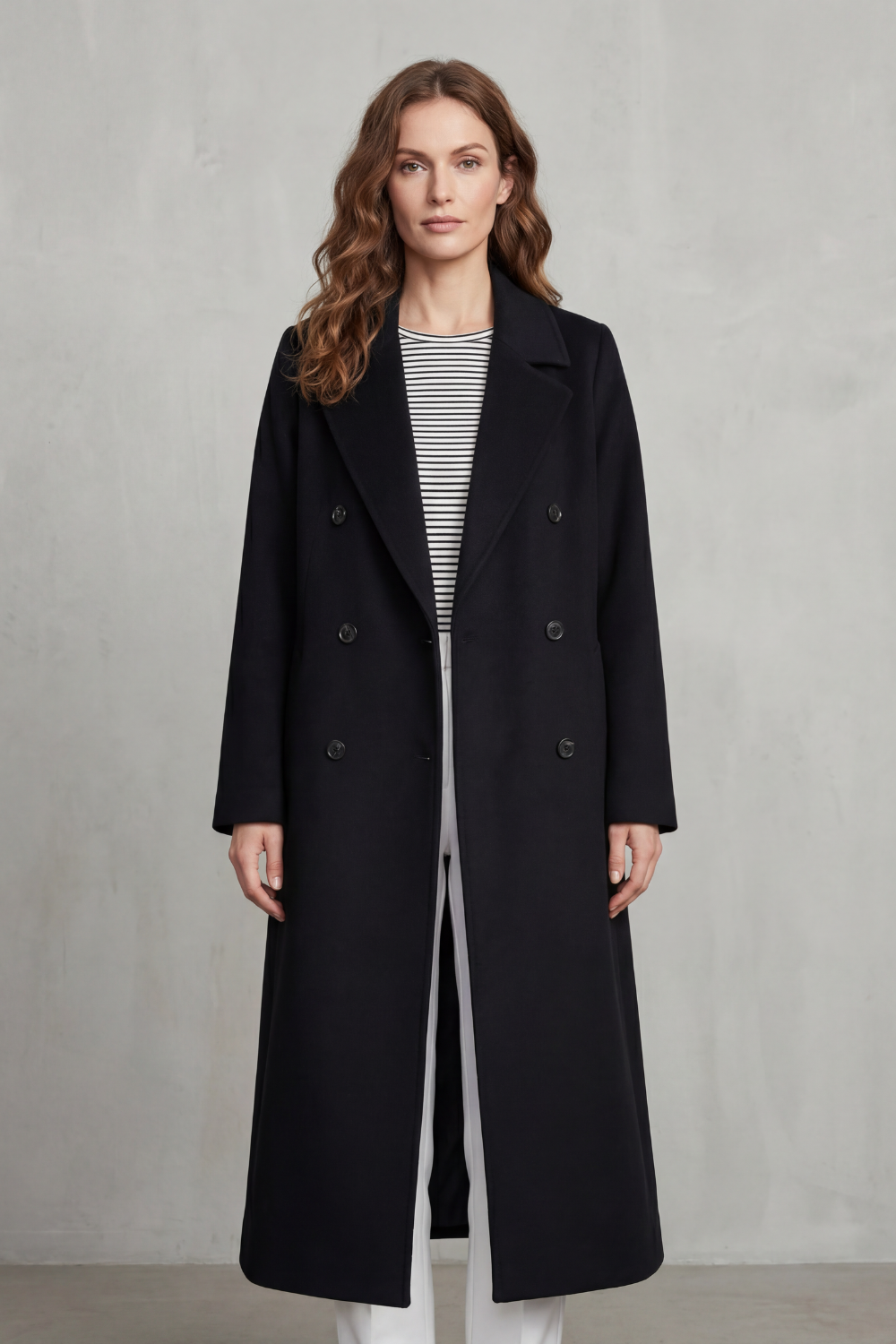 Maelisette – Double-breasted design – Wool blend coat-10494036640087-ZARA MAE LONDON