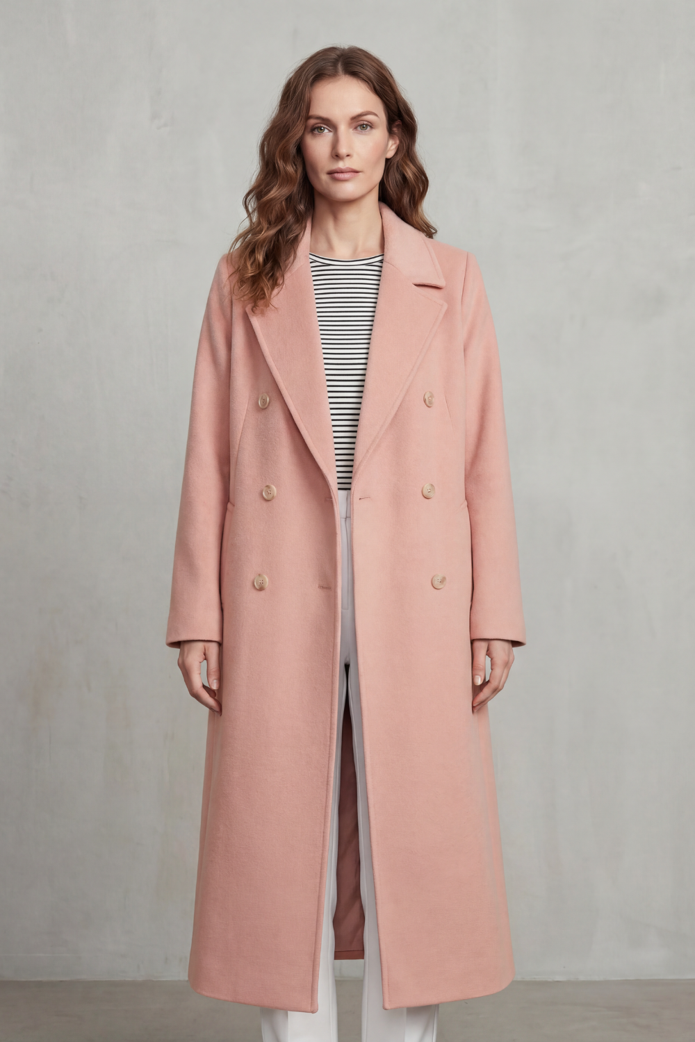 Maelisette – Double-breasted design – Wool blend coat-10494036640087-ZARA MAE LONDON