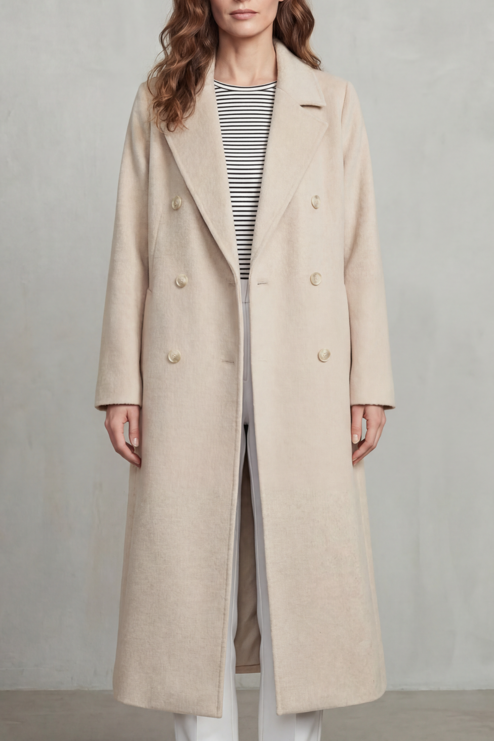 Maelisette – Double-breasted design – Wool blend coat-10494036640087-ZARA MAE LONDON
