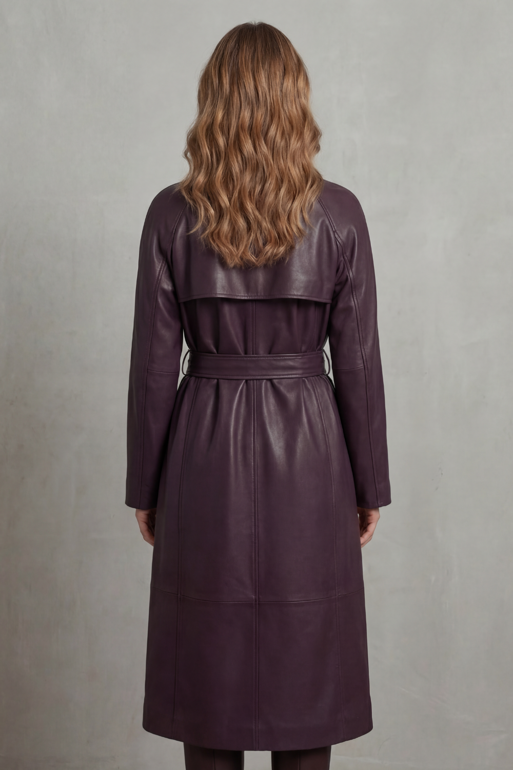 Marzienne – Waist-cinching silhouette – Faux leather trench coat-10482610504023-ZARA MAE LONDON