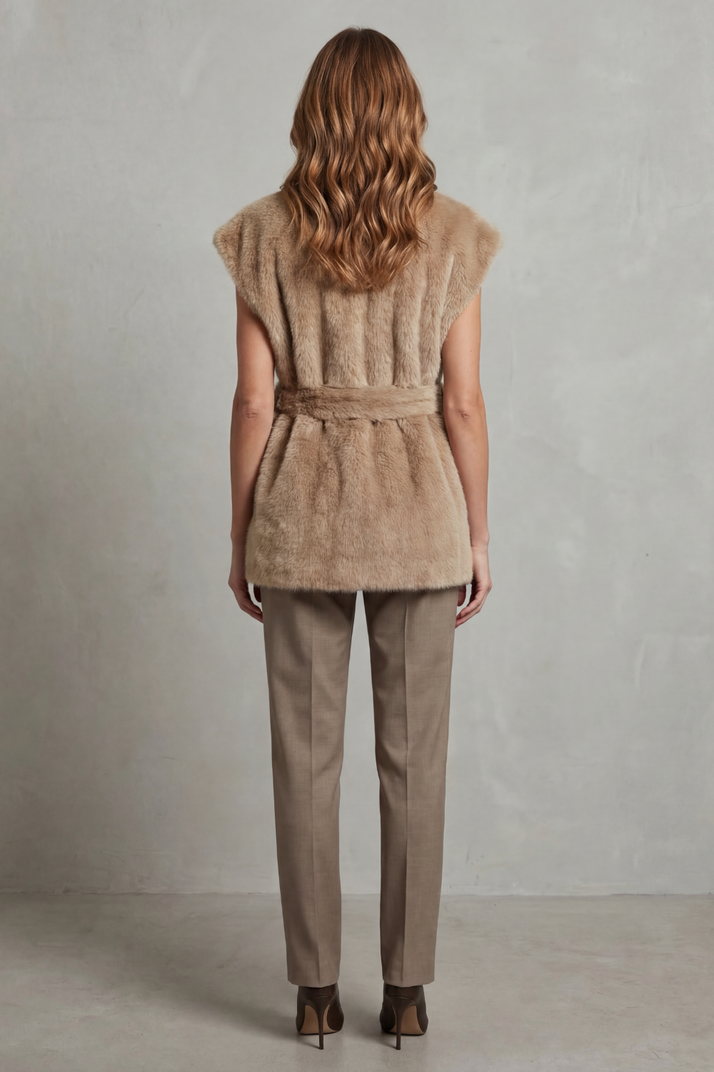 Quinn – Belted Faux Fur Vest – Winter Luxe Layer-10490774946135-ZARA MAE LONDON