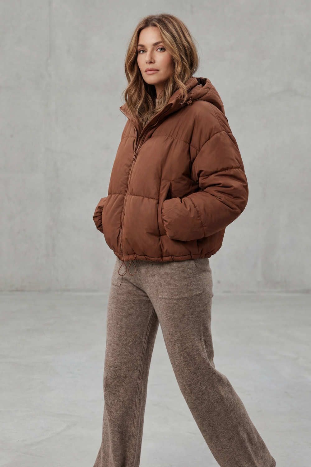 Savillonne – Quilted comfort – Cropped puffer jacket-10469897306455-ZARA MAE LONDON
