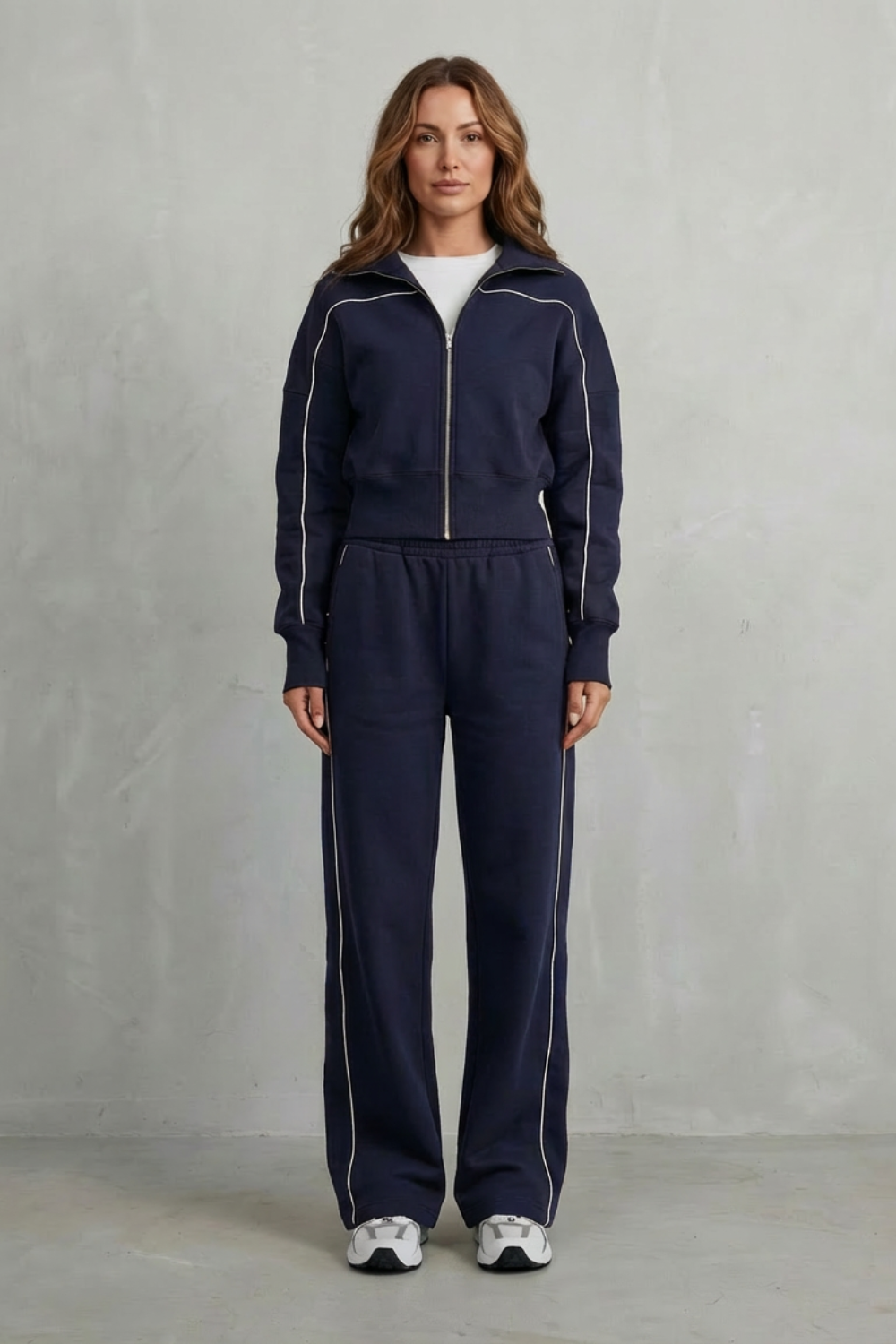 Savina – Urban Edge Piped Zip Jacket & Wide-Leg Pants Set-10508125569367-ZARA MAE LONDON