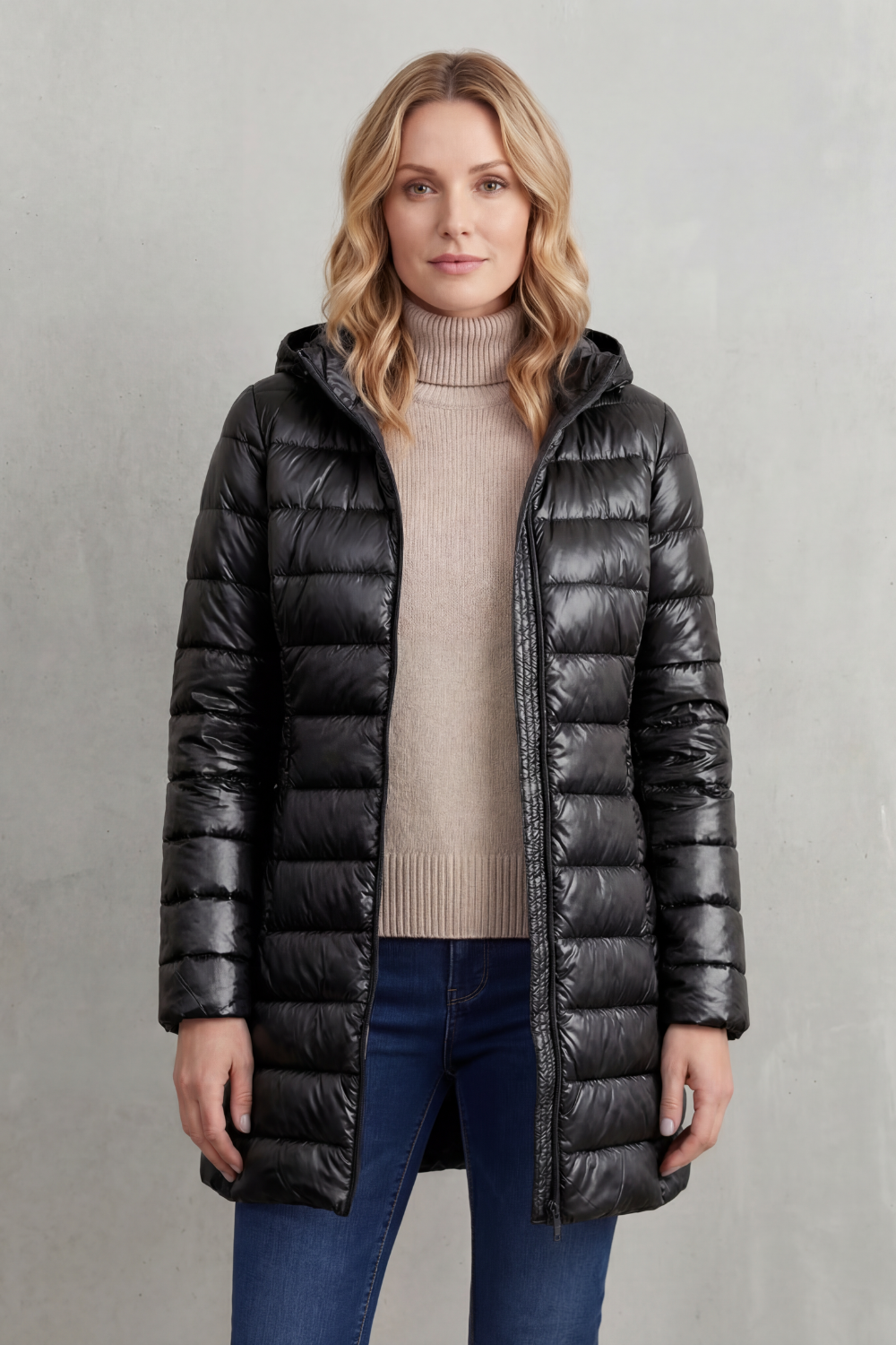 Serelune – Featherlight warmth – Hooded down jacket-10469896683863-ZARA MAE LONDON