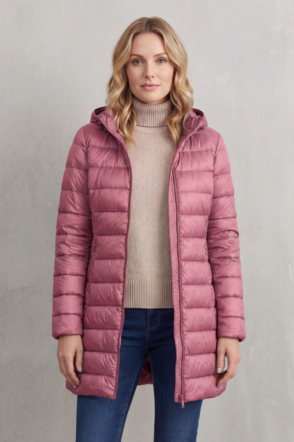 Serelune – Featherlight warmth – Hooded down jacket-10469896683863-ZARA MAE LONDON