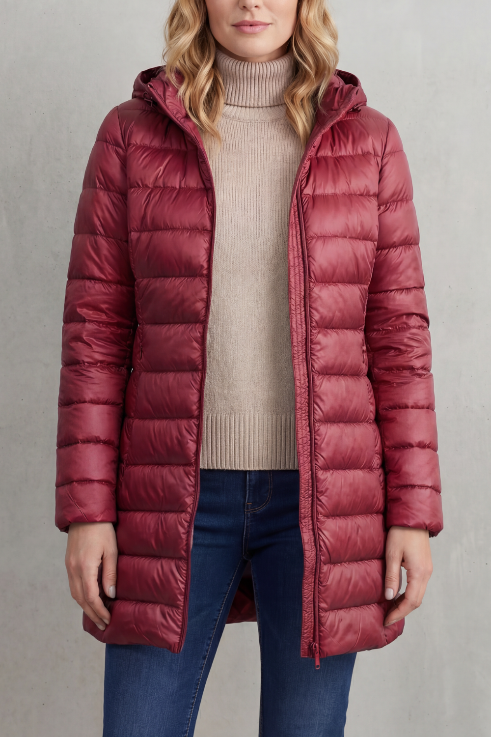 Serelune – Featherlight warmth – Hooded down jacket-10469896683863-ZARA MAE LONDON