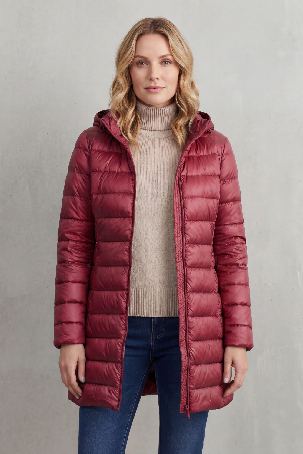 Serelune – Featherlight warmth – Hooded down jacket-10469896683863-ZARA MAE LONDON