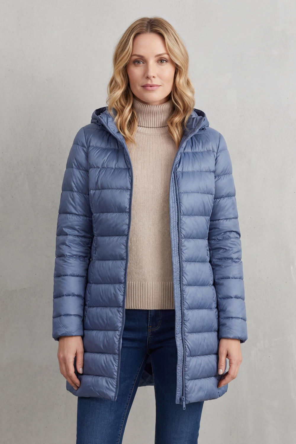 Serelune – Featherlight warmth – Hooded down jacket-10469896683863-ZARA MAE LONDON