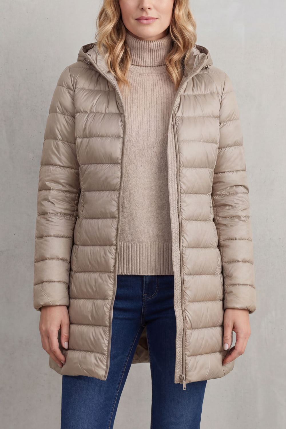 Serelune – Featherlight warmth – Hooded down jacket-10469896683863-ZARA MAE LONDON