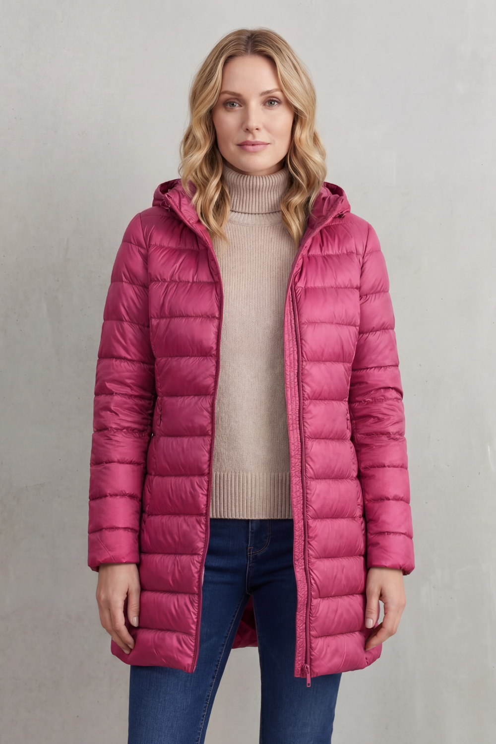 Serelune – Featherlight warmth – Hooded down jacket-10469896683863-ZARA MAE LONDON