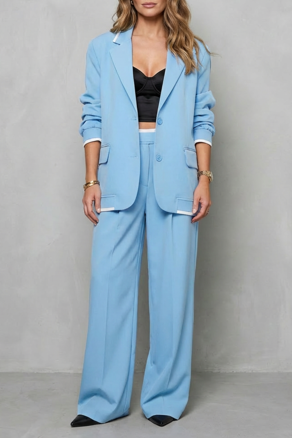 Talia – Elegant Wide-Leg Pantsuit Set – Autumn/Winter Two-Piece Power Look-10494046634327-ZARA MAE LONDON
