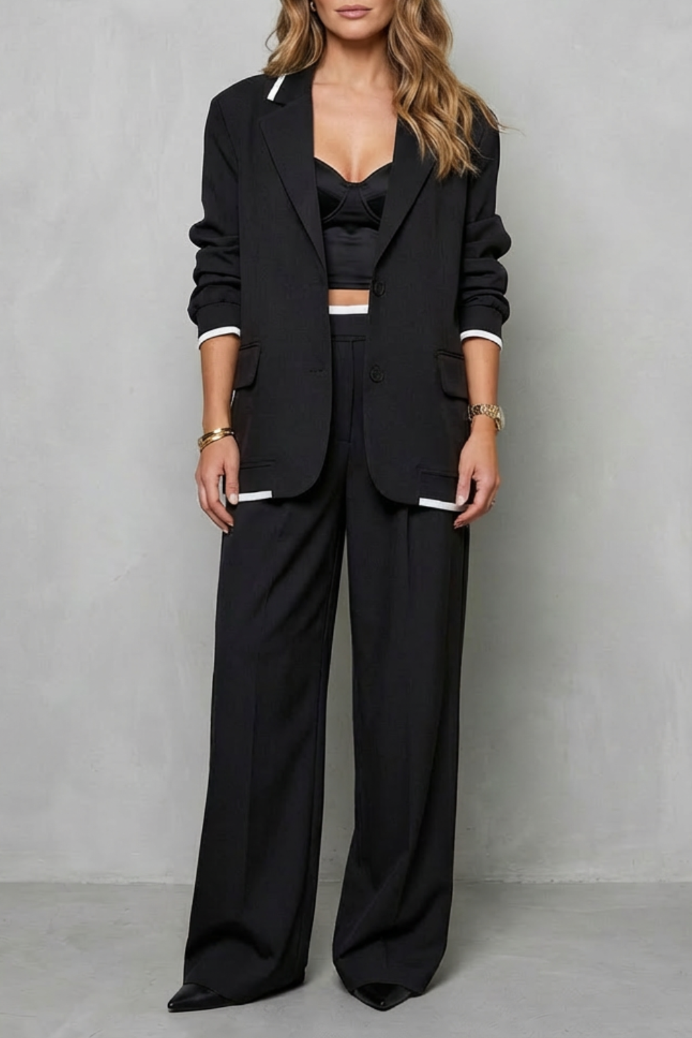 Talia – Elegant Wide-Leg Pantsuit Set – Autumn/Winter Two-Piece Power Look-10494046634327-ZARA MAE LONDON